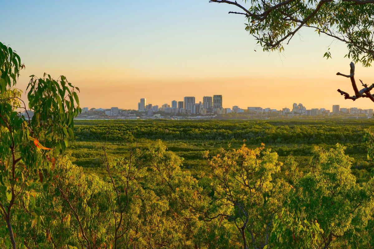 charles darwin national park is a famous landmark in darwin australia