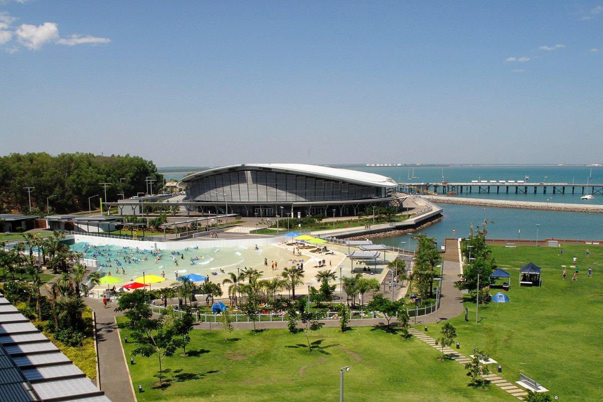 darwin wharf precinct is one of the best attractions in darwin australia