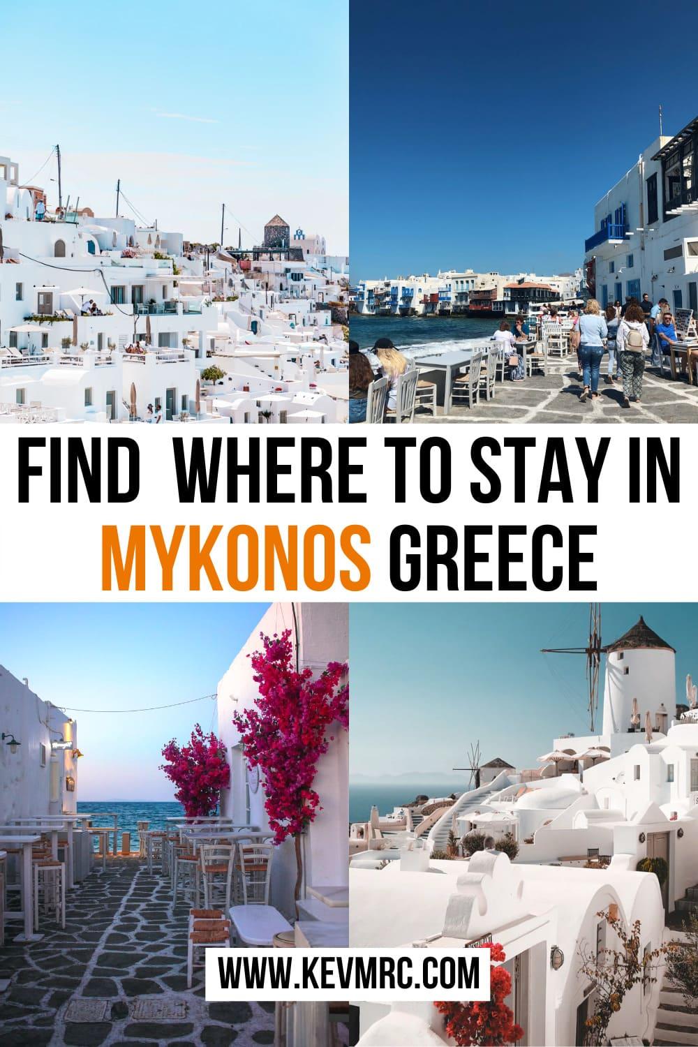 Visiting Mykonos is all about giving yourself a relaxing and enjoyable time. Whether it's sunbathing on the golden beaches or strolling along the iconic white streets or windmills, Mykonos offers an idyllic setting to have an unforgettable vacation.With everything going on in Mykonos, it's important to find the right area where to stay according to your own travel style. where to stay in mykonos greece | mykonos island beautiful places | mykonos town hotels | best mykonos hotels 