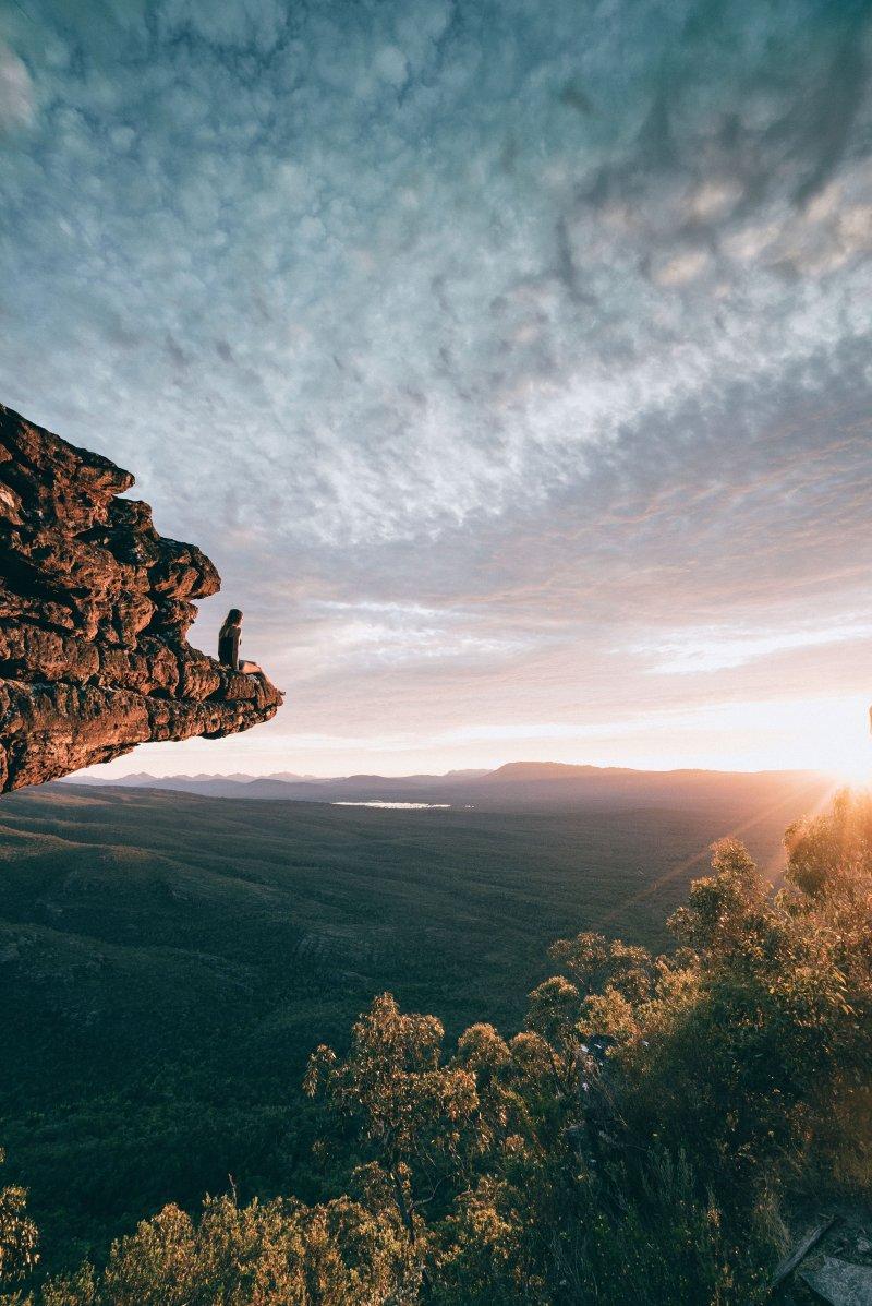 grampians national park is one of the most reknown natural landmarks in victoria