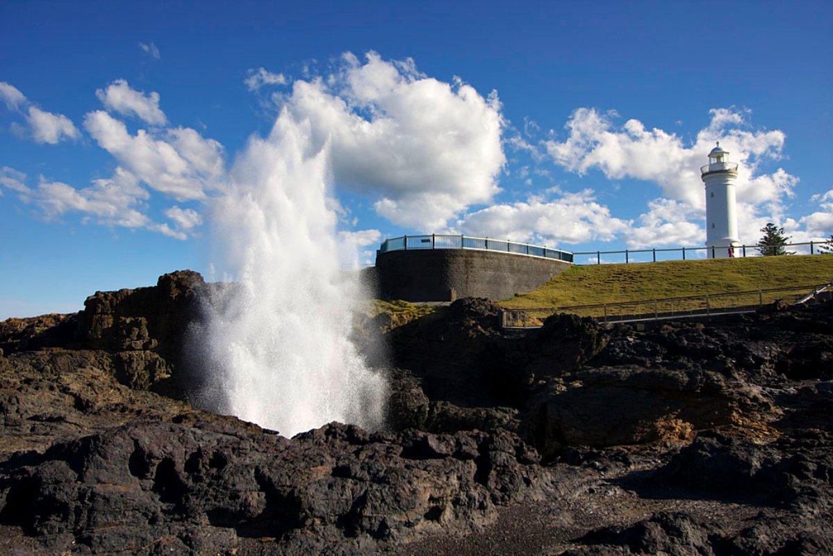 kiama blowhole is one of the best attractions near wollongong