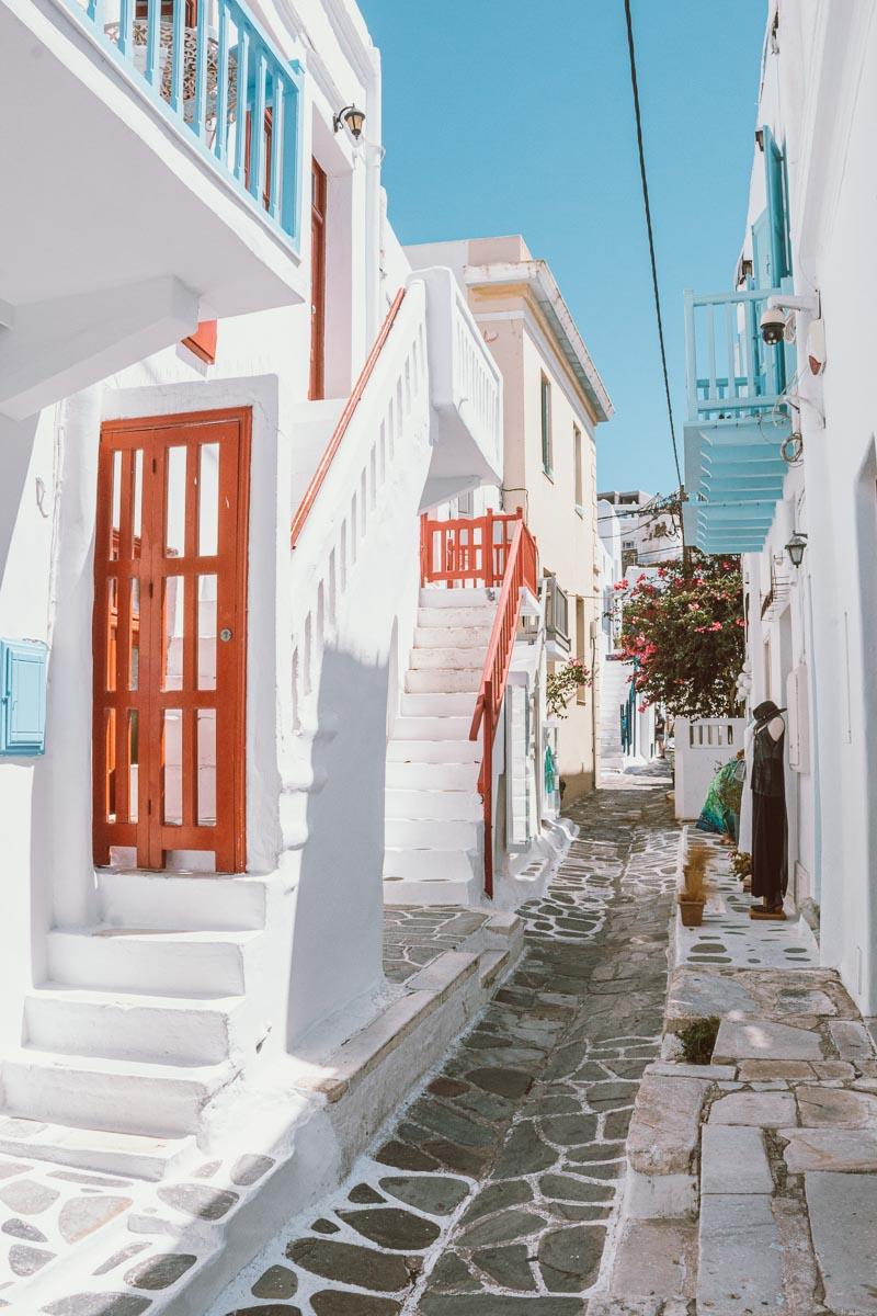 mykonos streets