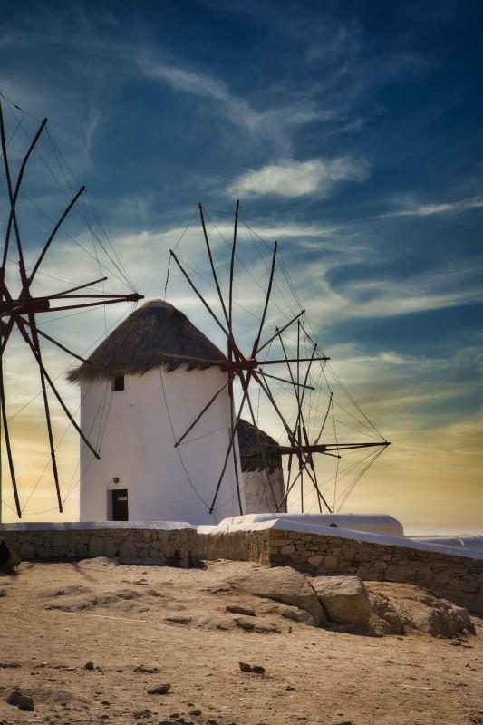 mykonos windmills