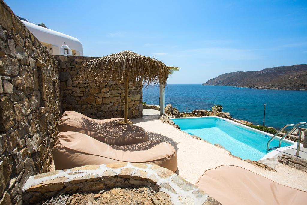 salty hourses has a mykonos private pool suite
