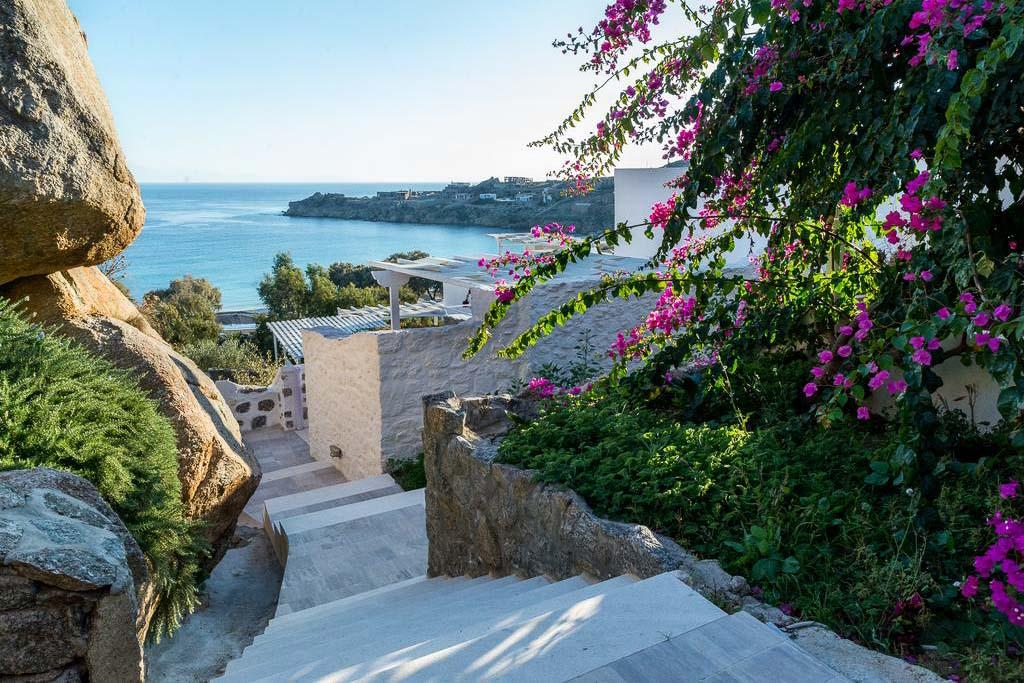 super rockies villas is one of the best mykonos luxury hotels on the beach