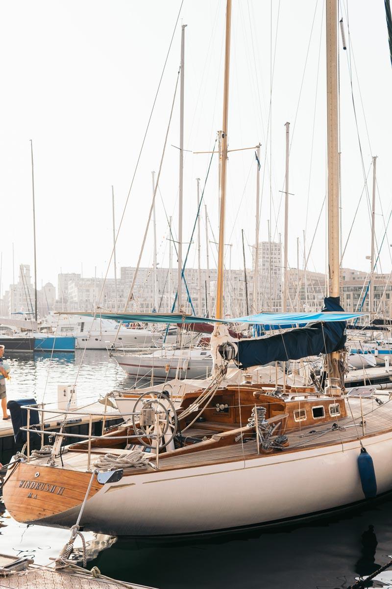 the old port in marseille