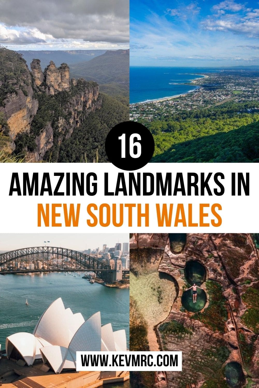 New South Wales is often the first stop in Australia because of Sydney. But what a stop! The state has so much to offer that to reduce it to Sydney, as beautiful as that city is, would be an injustice. Here is the list of 16 of the best landmarks of New South Wales, natural and man made included! new south wales australia travel | new south wales australia bucket lists | new south wales australia sydney | new south wales australia beautiful places | new south wales road trip