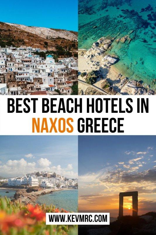 Going to Naxos, Greece soon? And you'd like to stay the closest possible to the beach? I understand you!  I'm here to help you in choosing the best beach hotel in Naxos: this is my selection of the 15 best Naxos hotels on the beach, where you won't need to walk a lot to dive into the sea. naxos island greece | naxos hotel | best hotels in naxos | naxos greece beach hotels