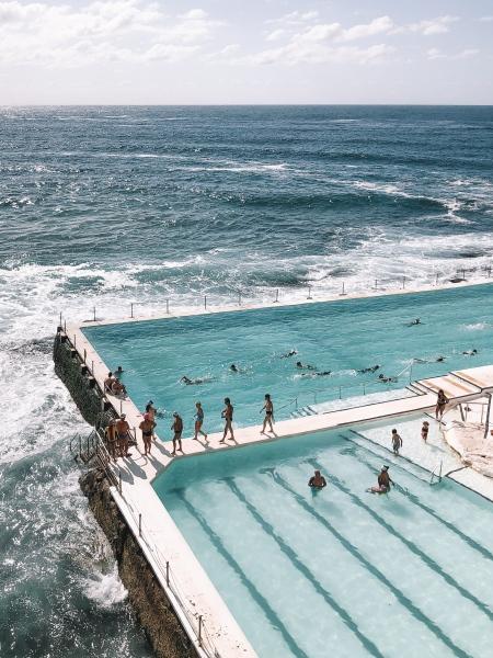 bondi beach is in the top man made australian landmarks