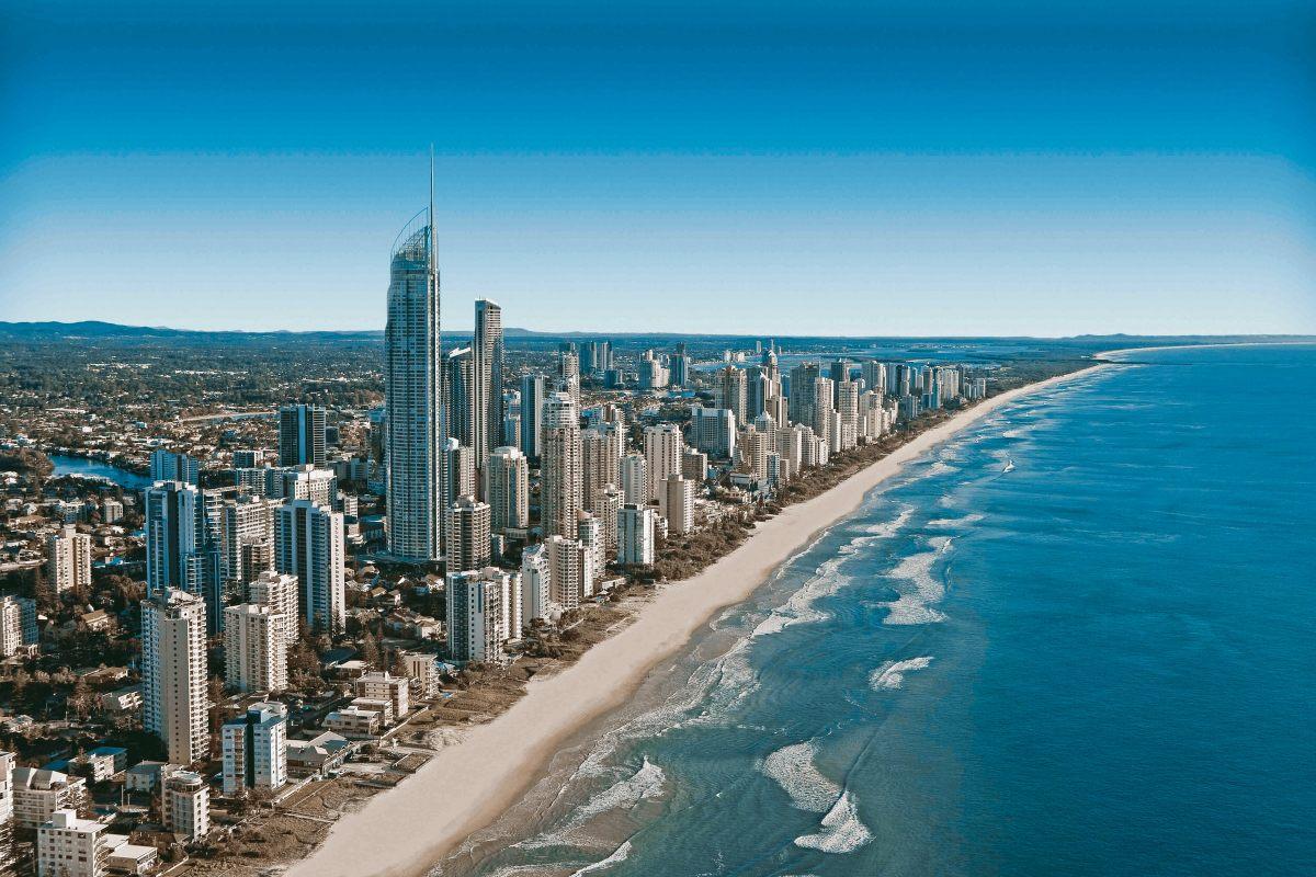 gold coast is in the top ten australian landmarks