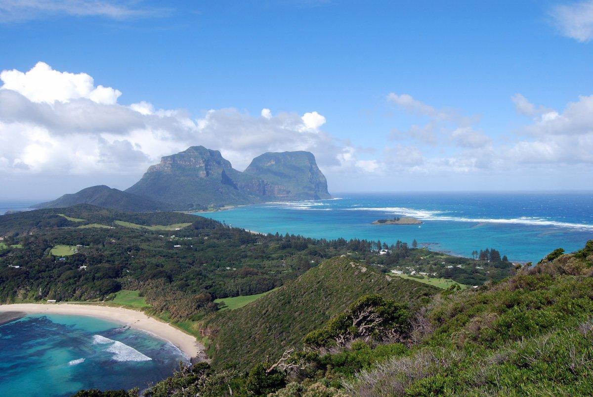 lord howe island is a in the best natural attractions in new south wales