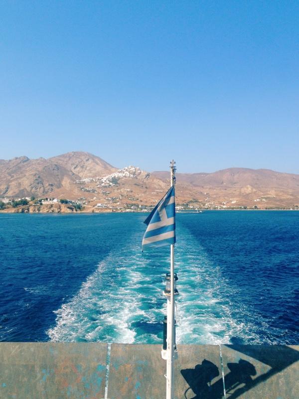 naxos greece sea