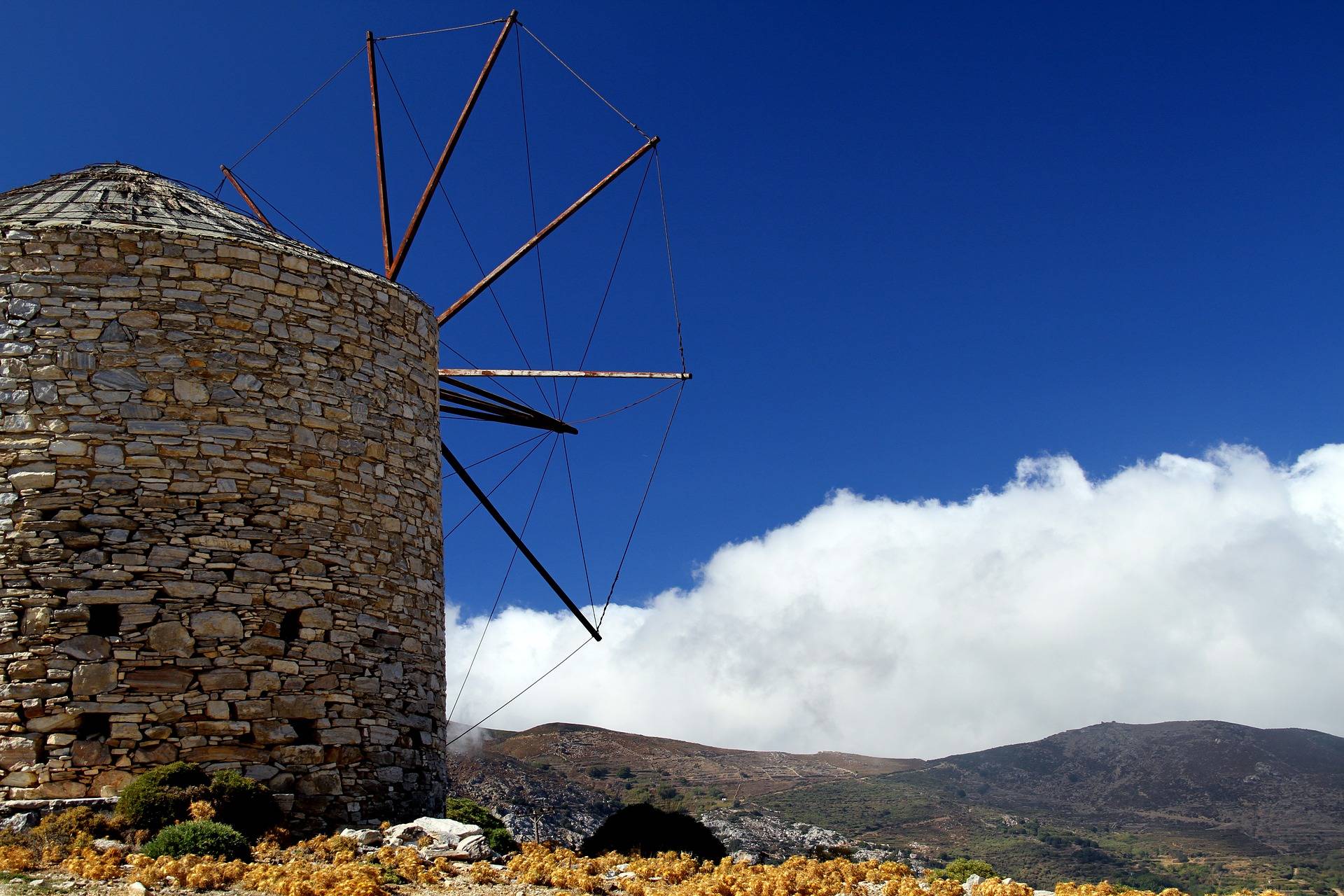 naxos windmill