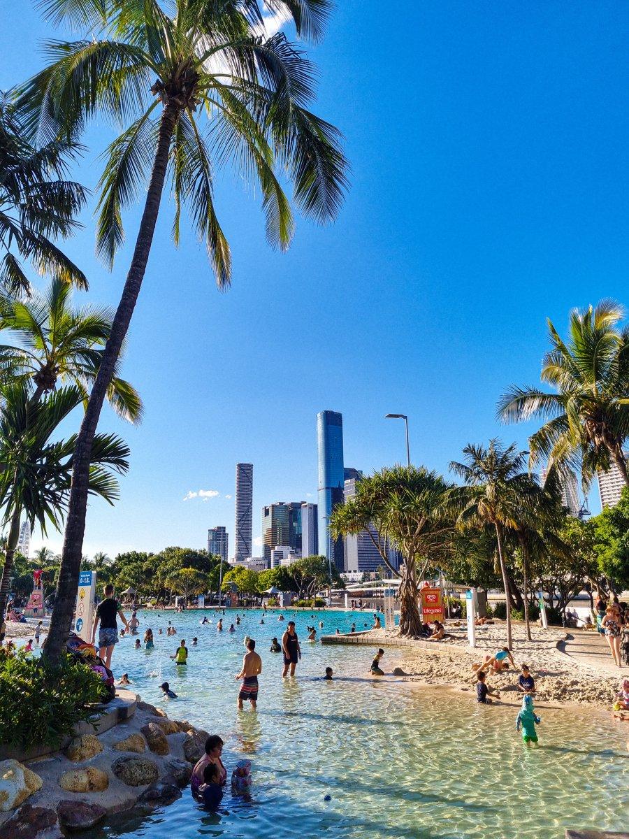 south bank parklands is among the best landmarks of brisbane