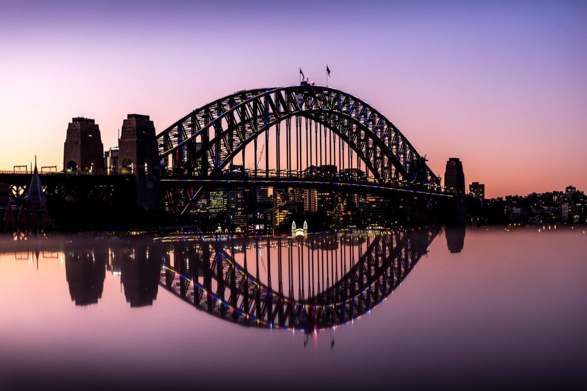 sydney harbour bridge is in the best australia famous landmarks