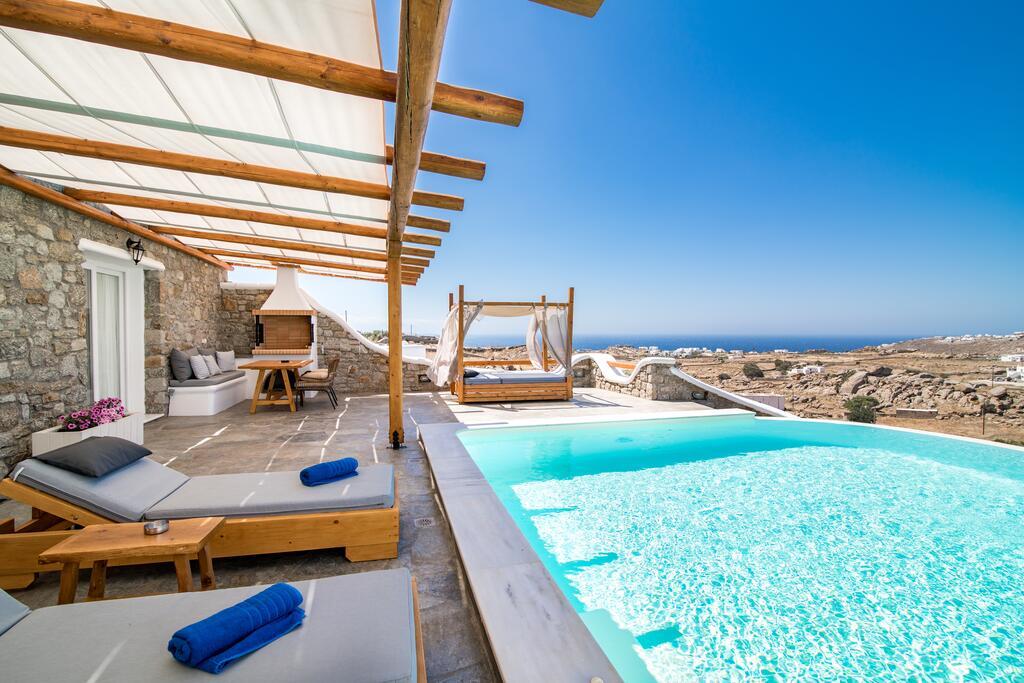 villa evi luxury residences are in the top mykonos private villas