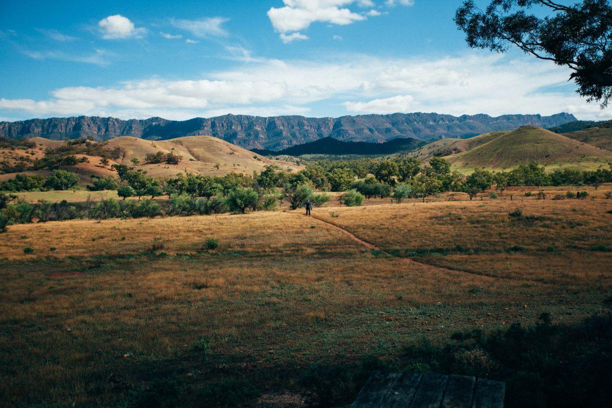 wilpena pound is in the australia's famous landmarks