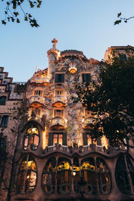 casa batllo is one of barcelona iconic buildings