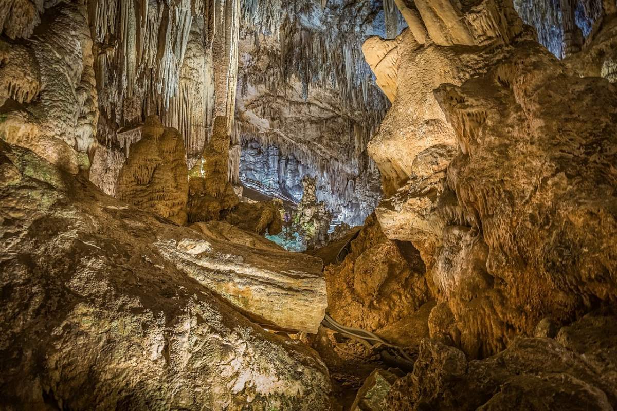 caves of nerja are a famous spanish landmark