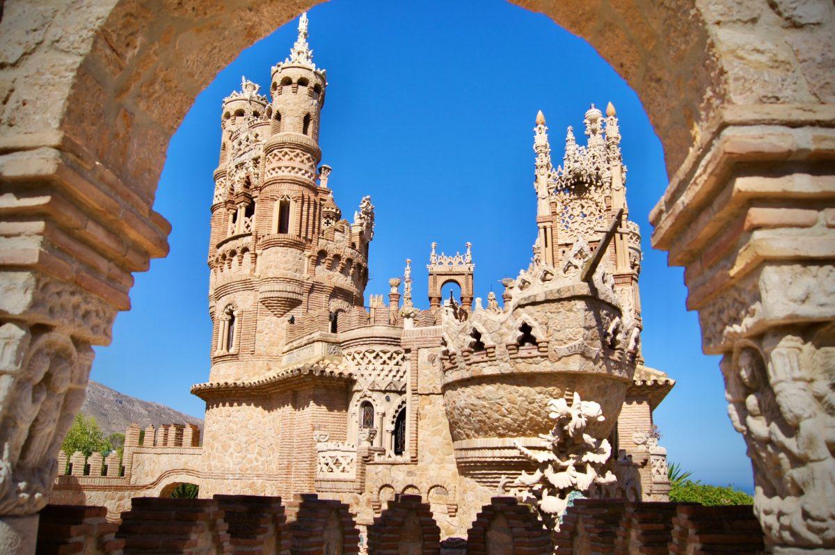 colomares monument is one of the famous monuments of spain