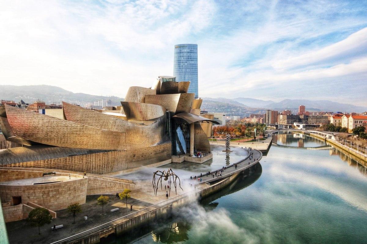 guggenheim museum is a famous landmark in spain