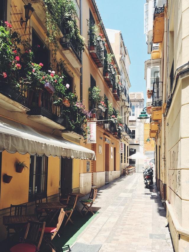 malaga streets