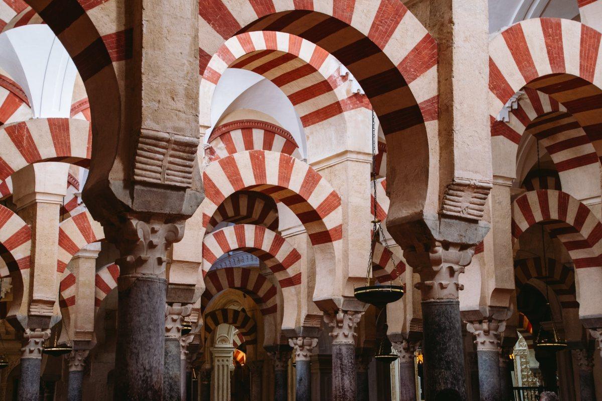 mosque cathedral of cordoba is in the best historical monuments in spain