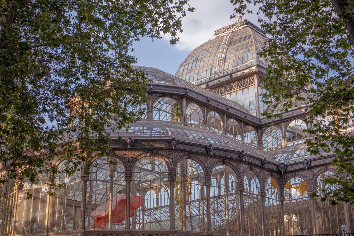 palacio de cristal is in the top madrid spain landmarks