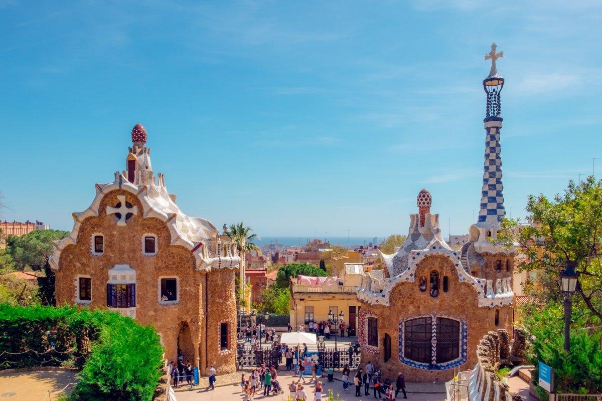 parc guell is a most visited monument in spain
