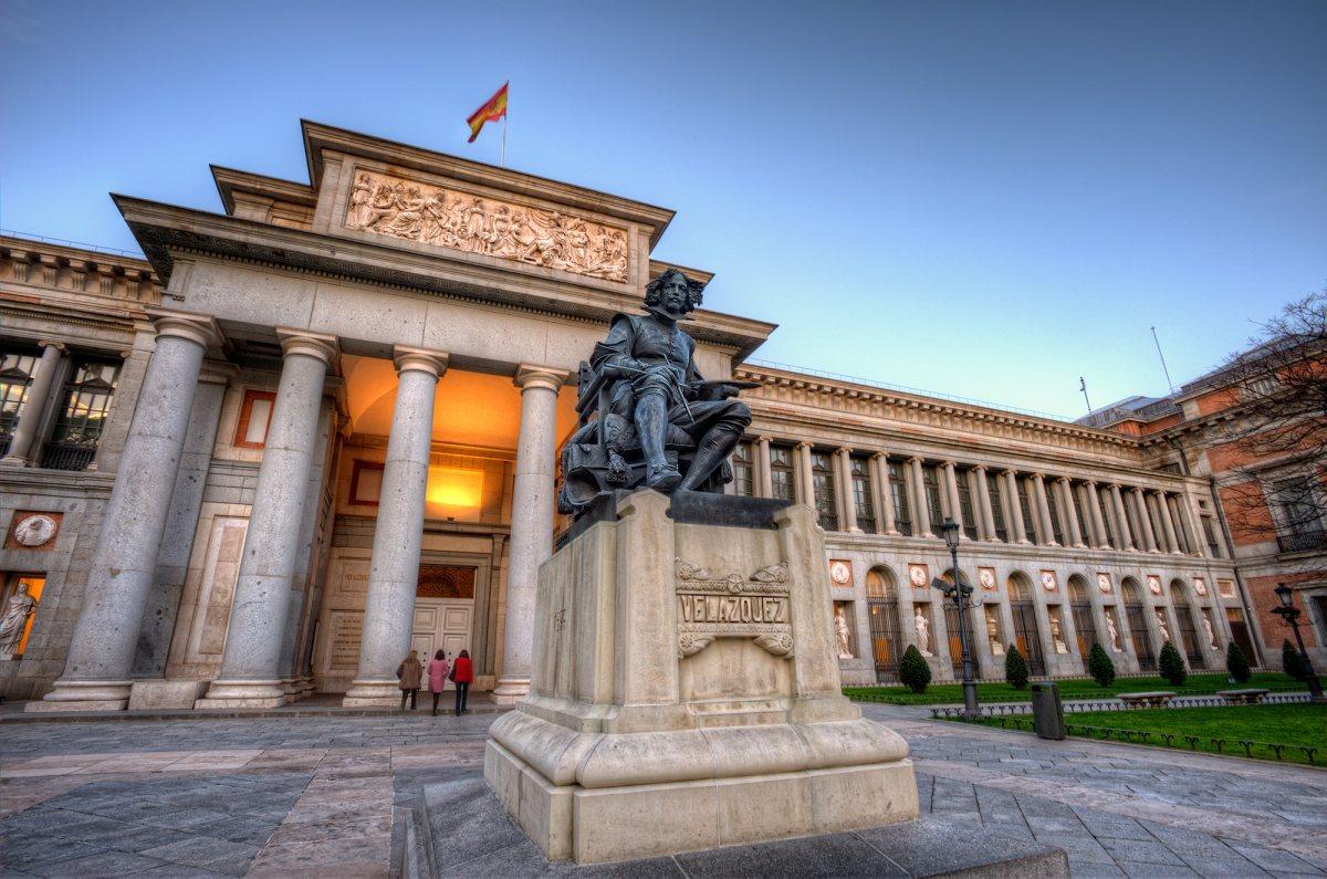 prado museum is in the most famous landmarks of madrid