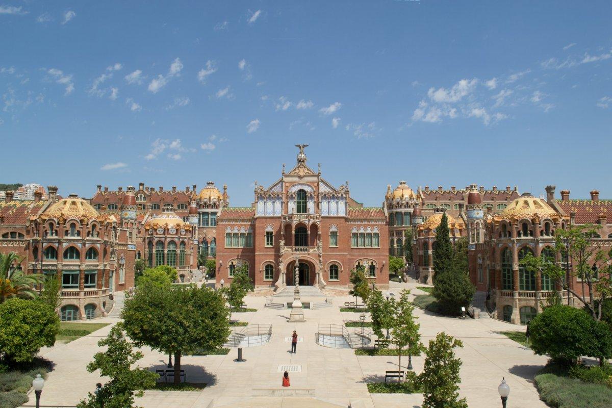 recinte modernista de sant pau is one of the best barcelona monuments