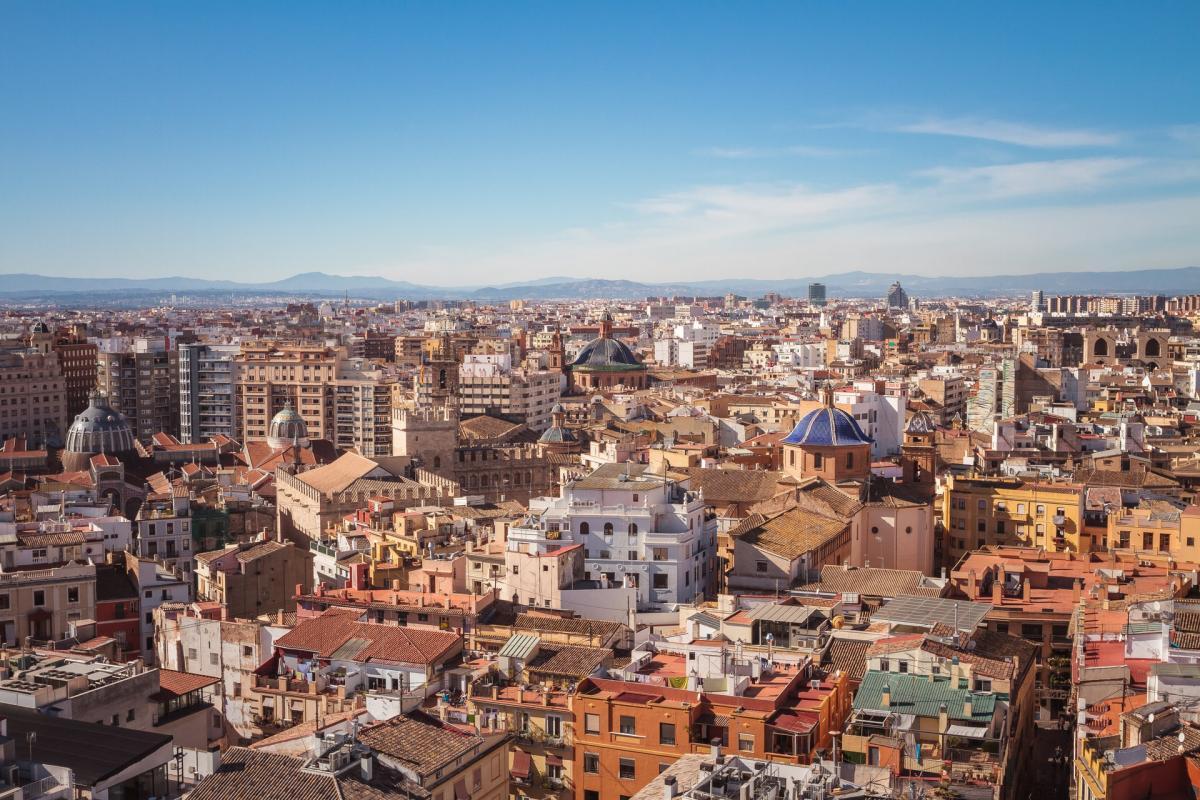 spain valencia cityscape