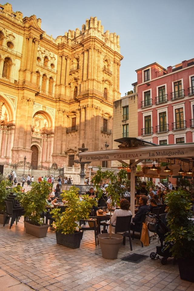 old town is the place to party in malaga