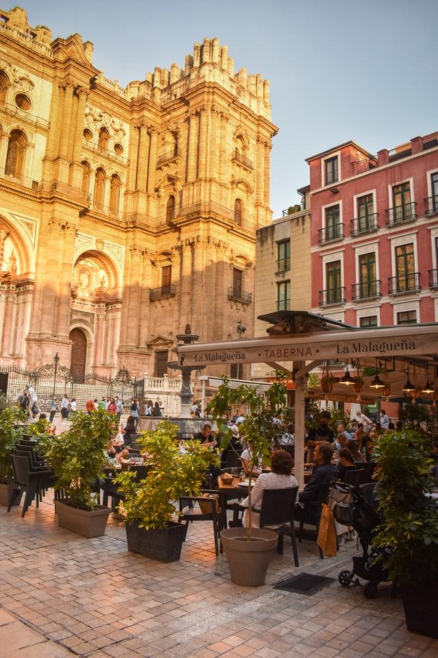 malaga city centre