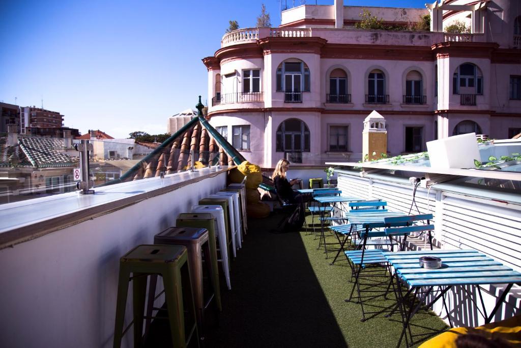 the lights hostel is the cheapest hotel in malaga