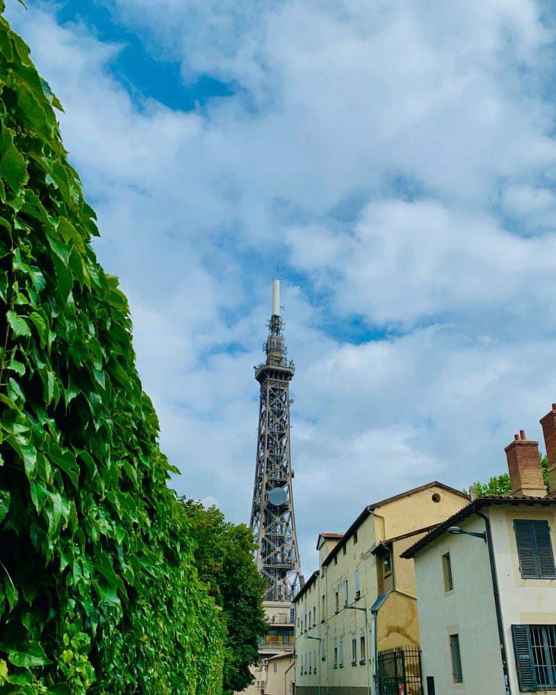 metallic tower of fourviere 2