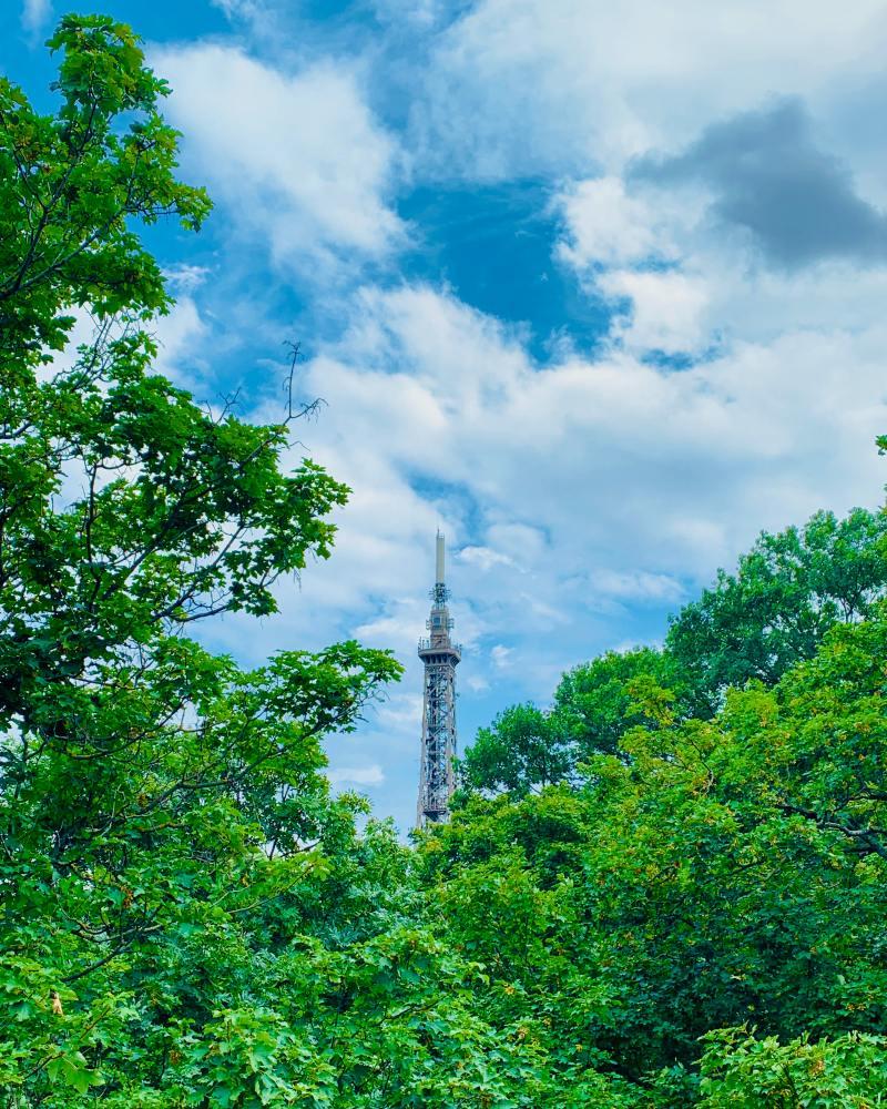 metallic tower of fourviere is a must for any lyon weekend break