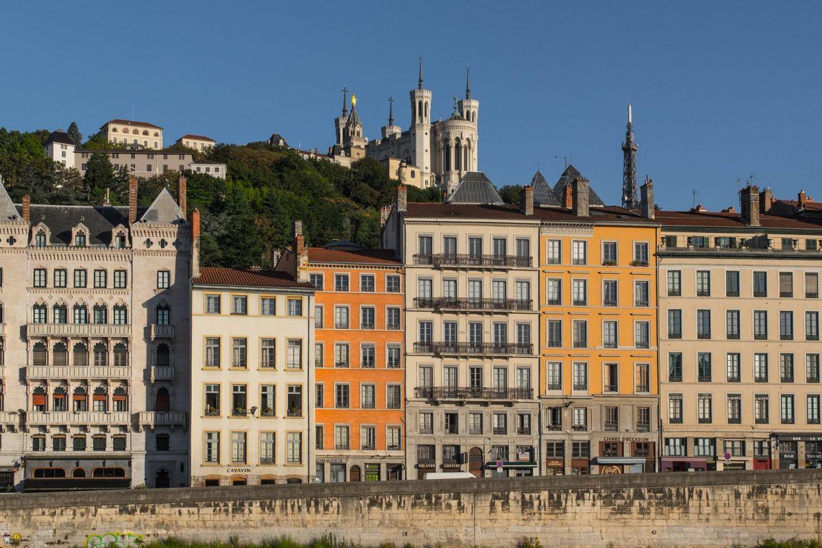 saone riverfront is one of lyon best places to visit