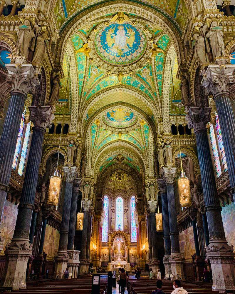 the basilica of notre dame de fourviere is one of the best things to see lyon