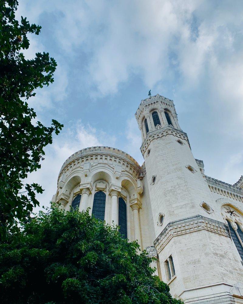 the basilica of notre dame de fourviere