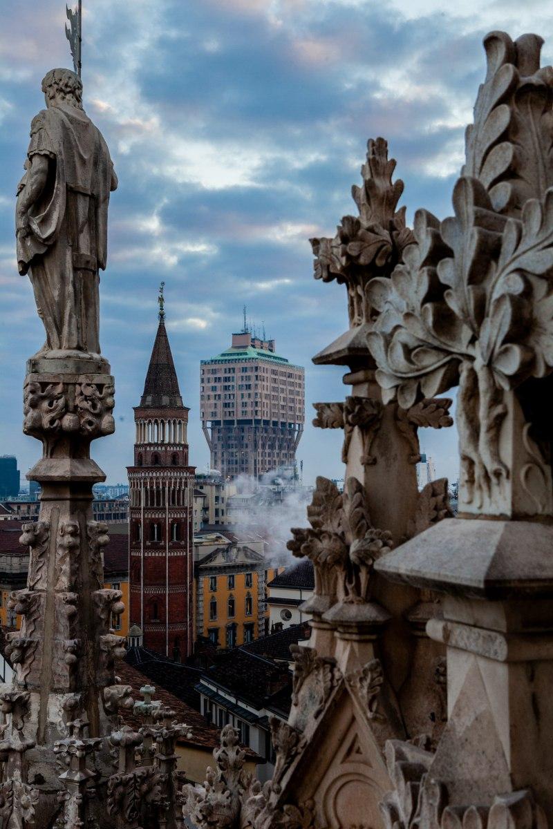 torre velasca is in the best landmarks milan has to offer