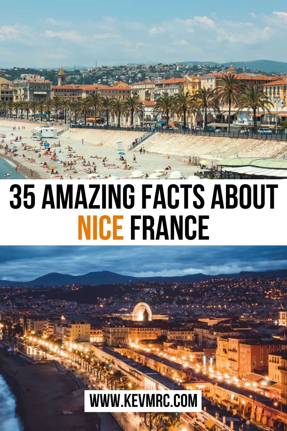Nice is a beautiful city of the French Rivera, in south France, best known for its Italian heritage and its azure beaches. Learn more about this city thanks to these 35 facts about Nice France. nice france facts | fun facts about nice 