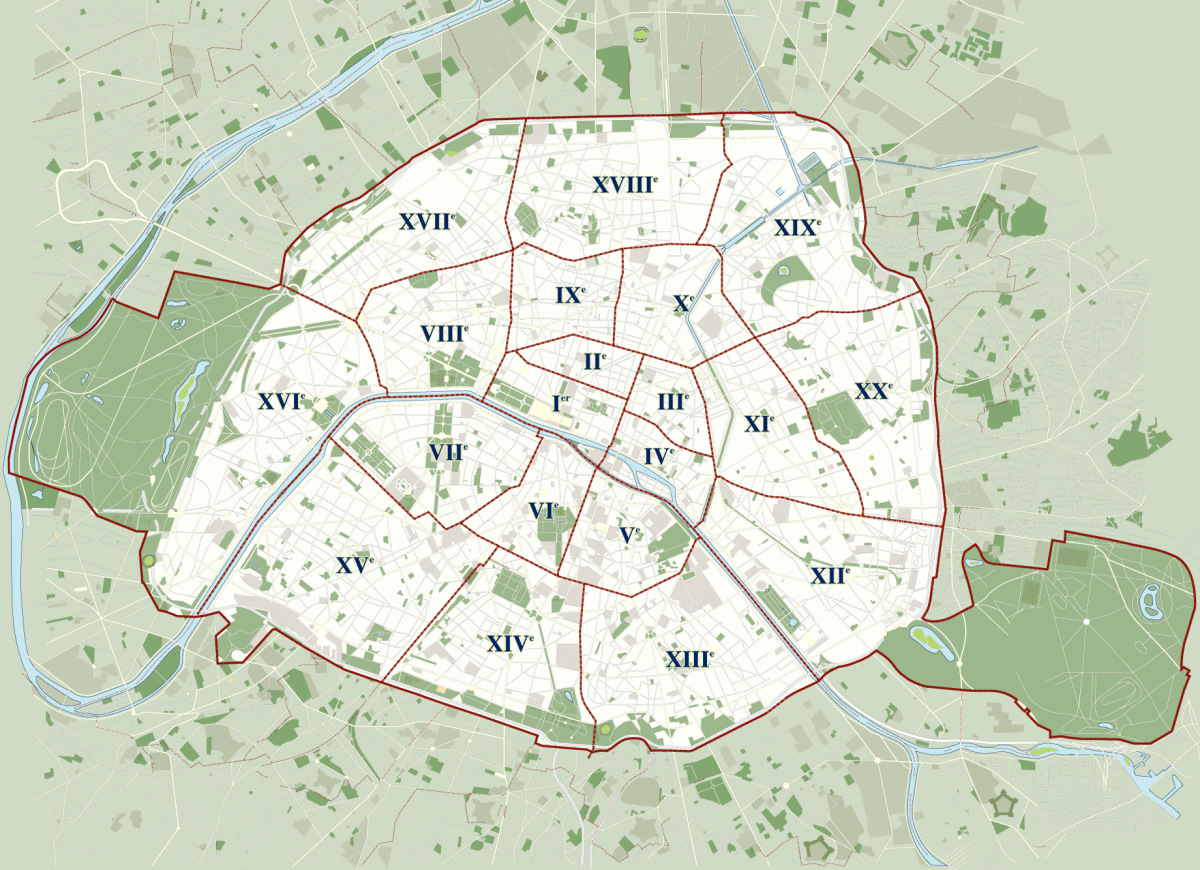40 - paris facts for kids about arrondissements