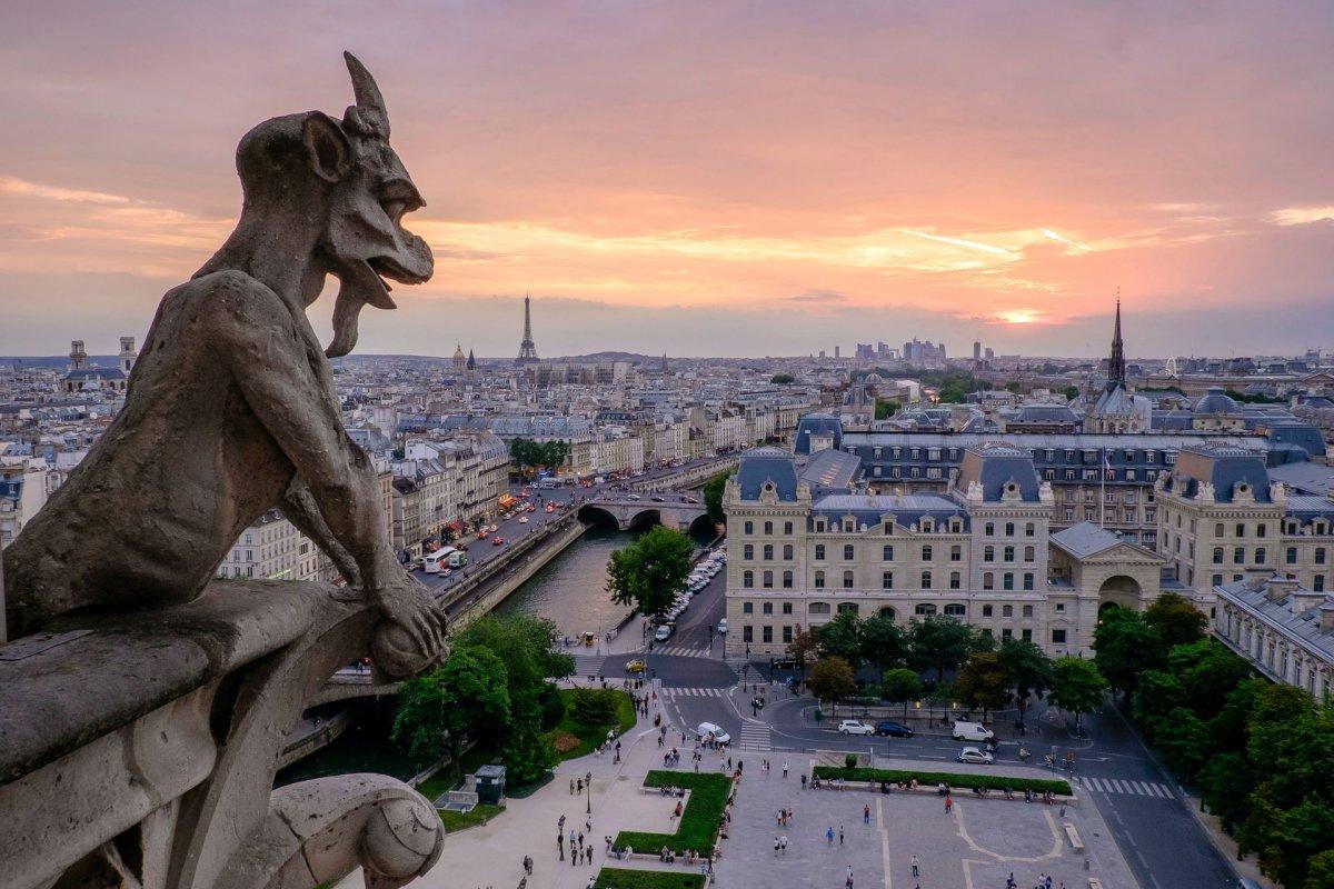 74 - notre dame gargoyle facts