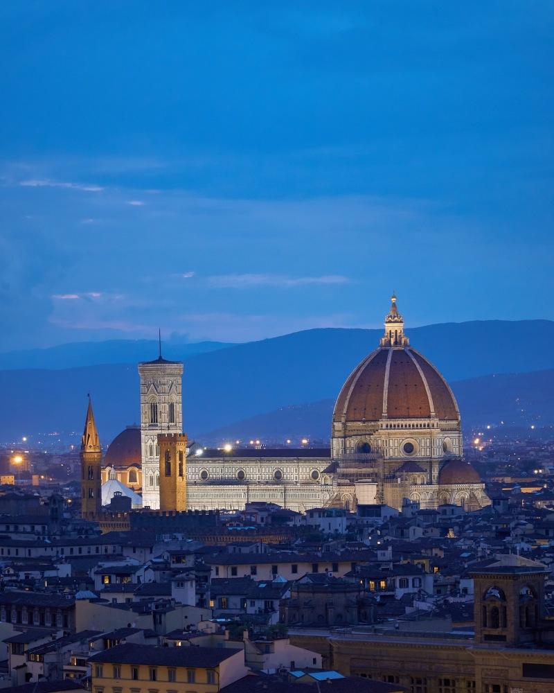 cathedral of florence duomo is in the famous landmarks florence italy