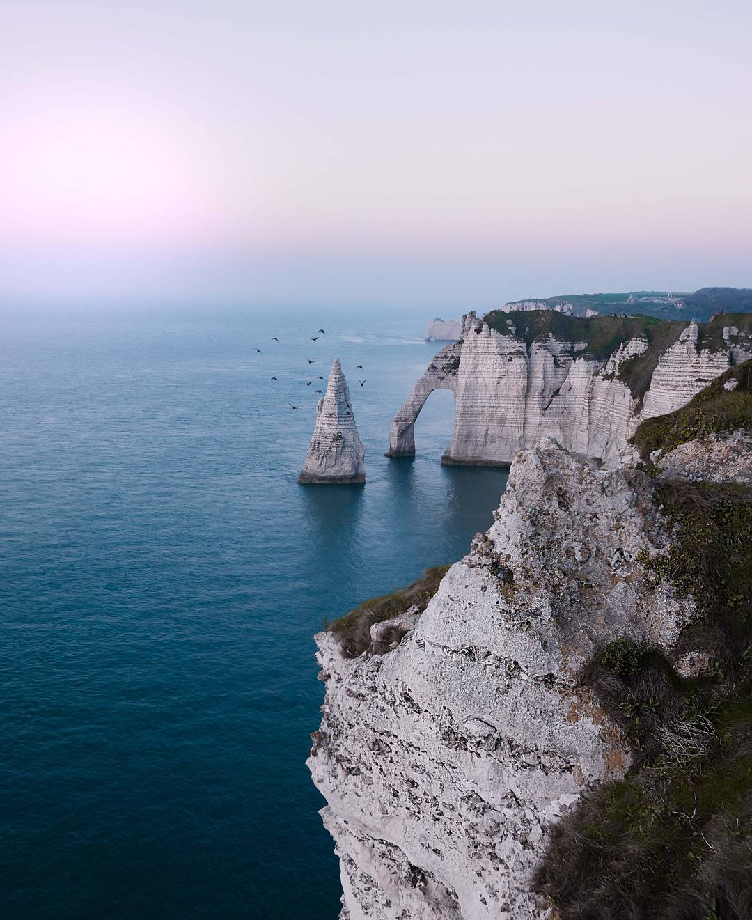 etretat is among the famous natural landmarks in france