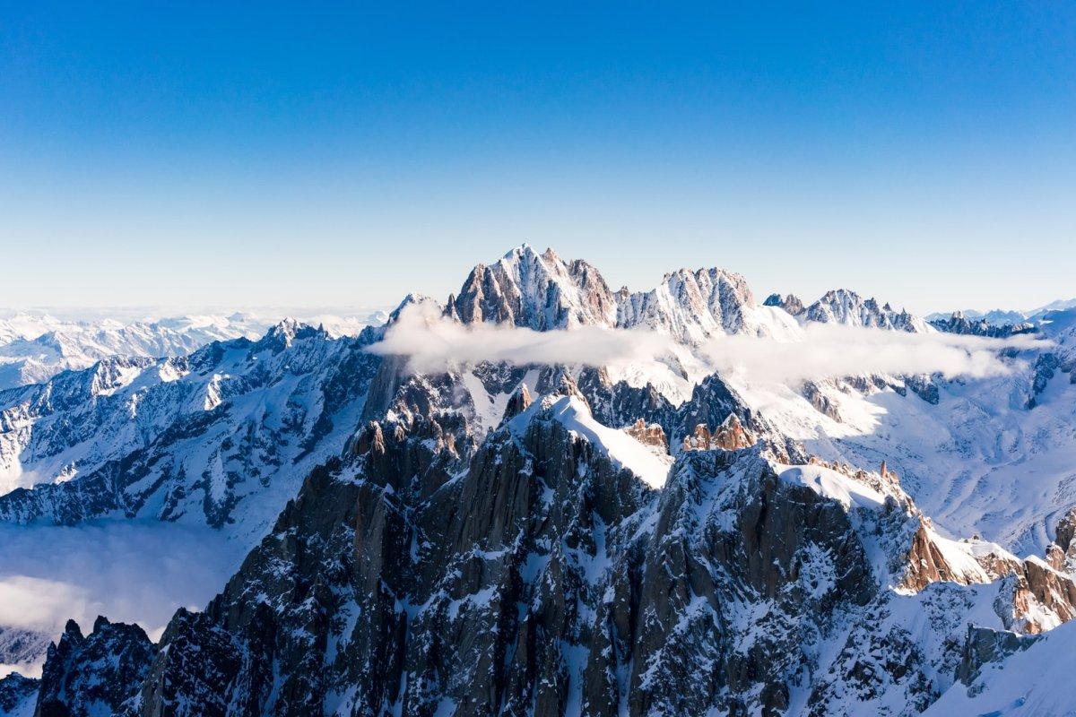 mont blanc is one of the most famous landmark in france