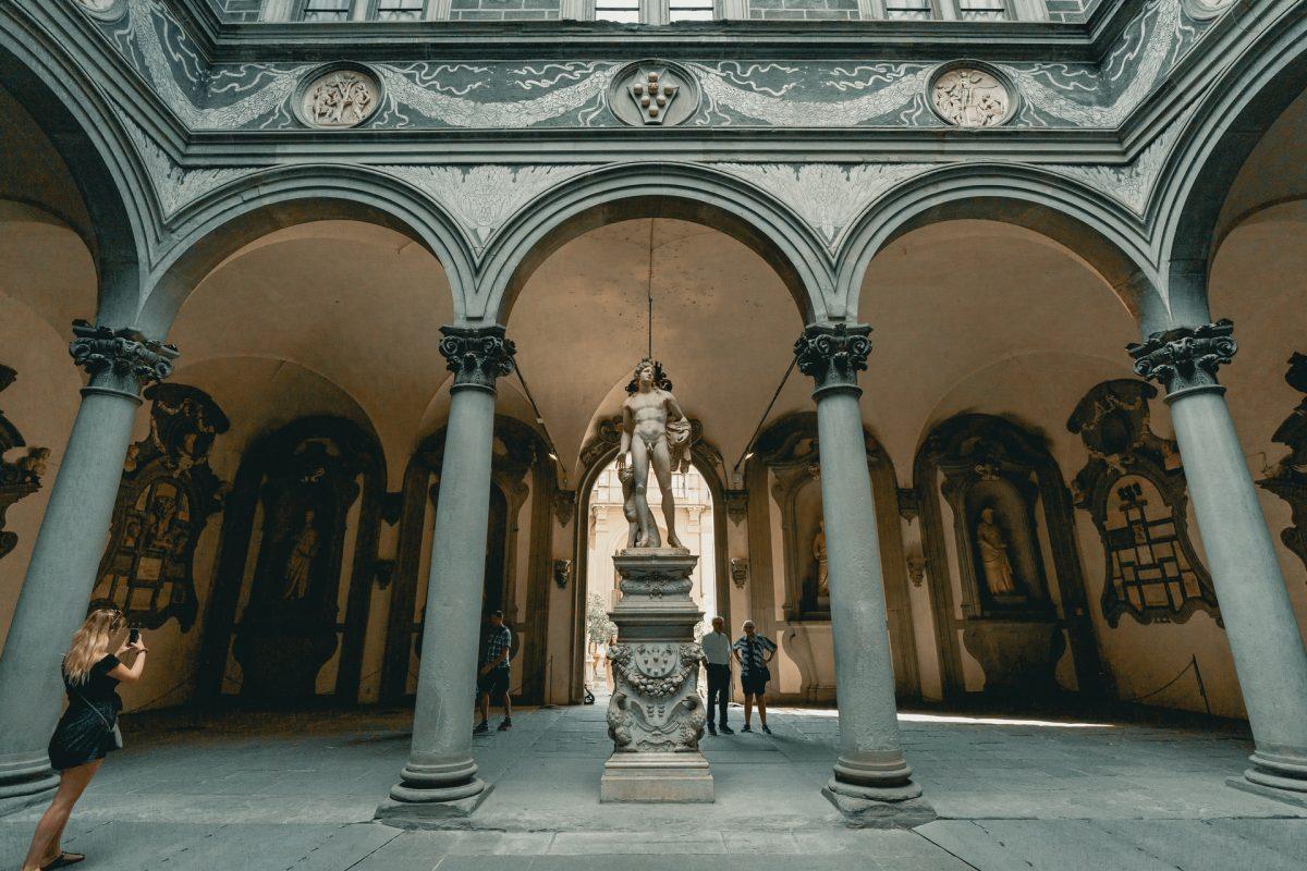 palazzo medici riccardi is one of the top monuments in florence italy