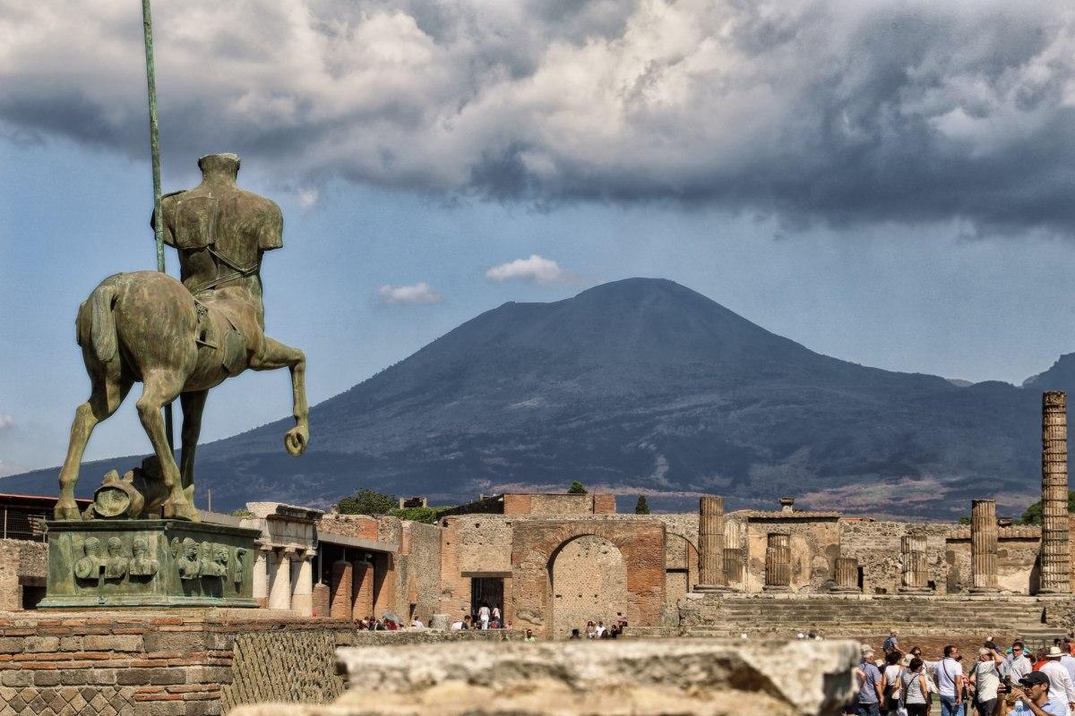pompei is among the famous monuments in italy