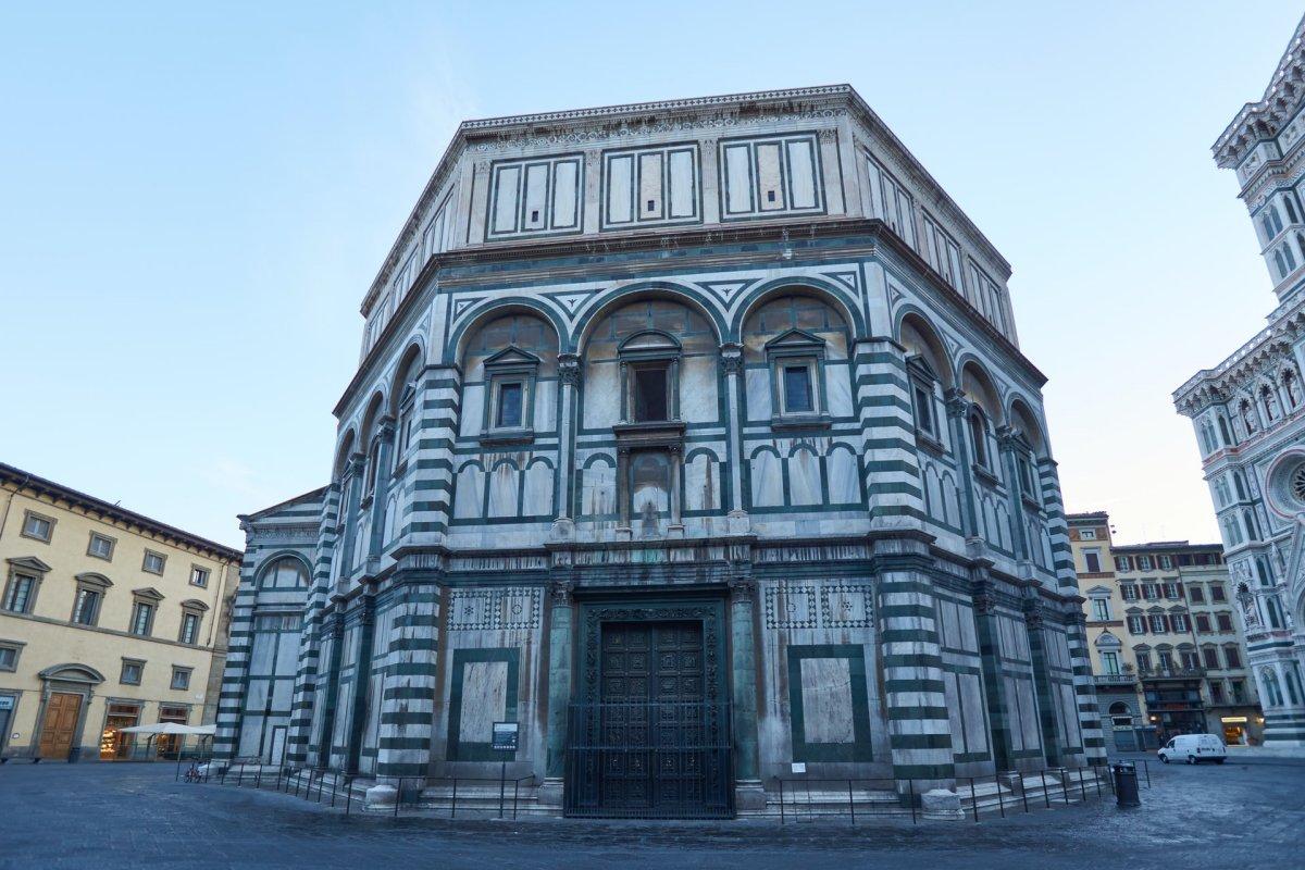 st john baptistery is one of florence italy famous buildings